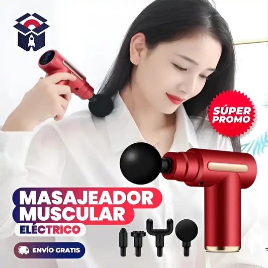 PortaRelief® | Masajeador Muscular Profesional  + Guia Definitiva GRATIS